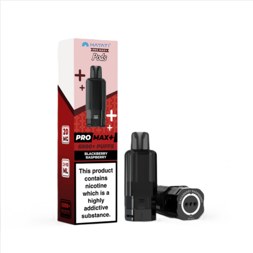 Blackberry Raspberry- hayati promax plus prefilled pod