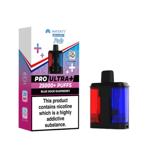 Blue Sour Raspberry- hayati pro ultra 25k pod